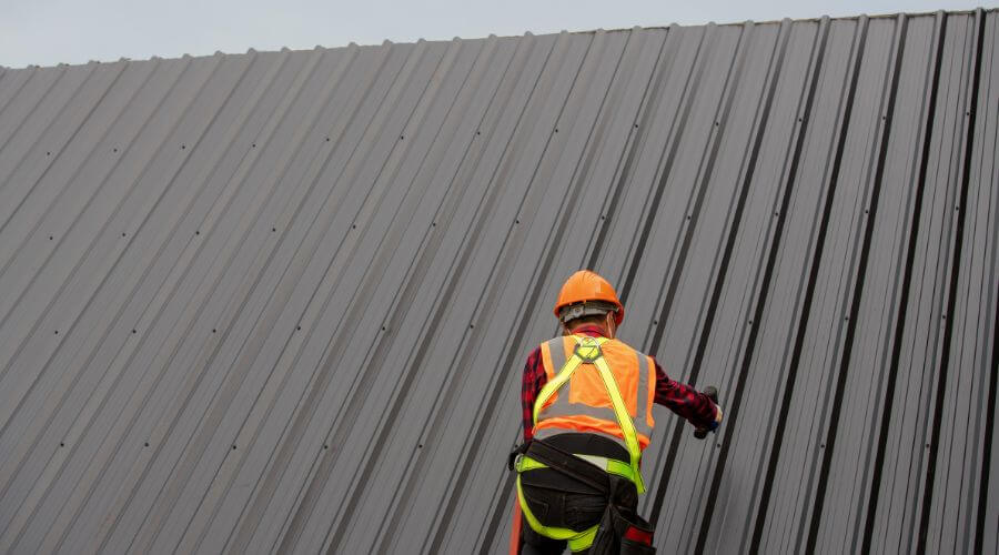 Professional metal roof installation in Harker Heights, TX
